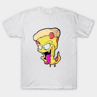 Pepperoni Pizza Monster Slice T-Shirt